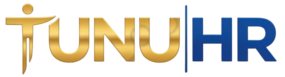 TunuHR product interface shown in a real work setting